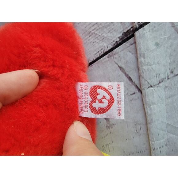 Ty Beanie Buddy Collection Jabber the Parrot Large 9.5" 1999 Retired Plush Toy - Picture 6 of 7